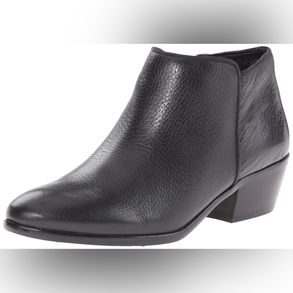 Sam Edelman Leather Ankle Boots Black Size 7